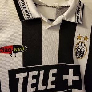 DEL PIERO JUVENTUS CIAOWEB LOTTO SOCER JERSEY